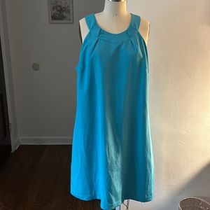 Retro 60s Style Merona Turquoise Halter Dress